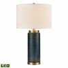 Elk Studio Concettas 28'' High 1-Light Table Lamp - Navy - Includes LED Bulb 77185-LED
